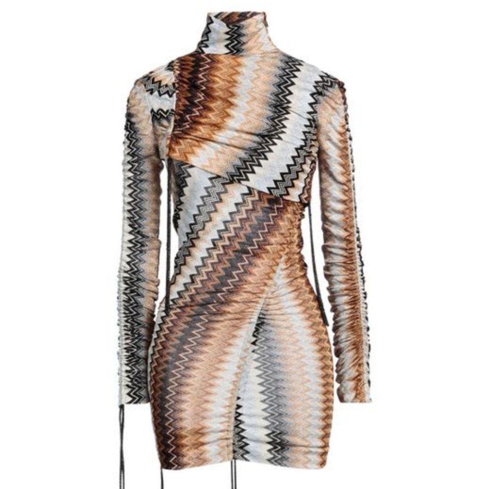 Missoni Rouched Mini Dress - Picture 2 of 4